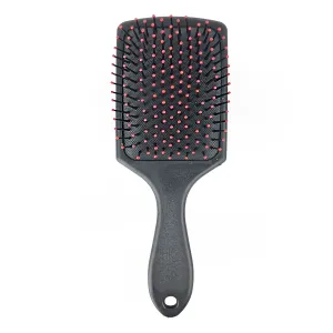Professional Plastic Paddle Hair Brush – Wide Flat Detangling Brush for Smooth Styling
